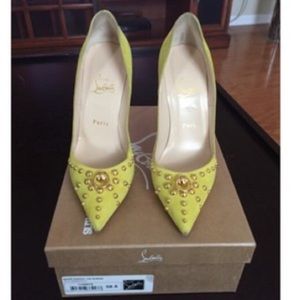 Christian Louboutin door knock