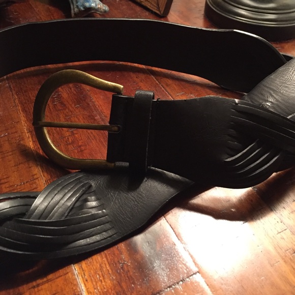 🐎Black Braided Belt🐎