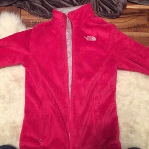 XS Pink Northface Fleece Jacket, winter coat