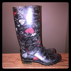 Coach Poppy Rain Boots