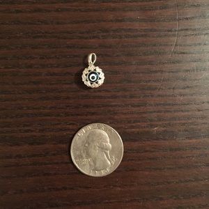 Evil eye pendant authentic Sterling silver.