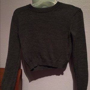 Dark grey brandy Melville sweater