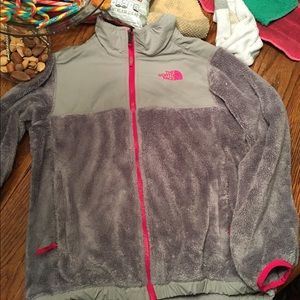 Fleece north face jacket