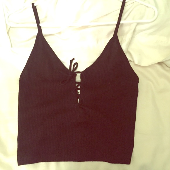 Brandy tie up tank top
