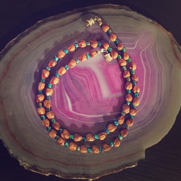 Navajo Ghost Bead Necklace