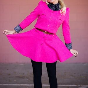 Pink weather dress
