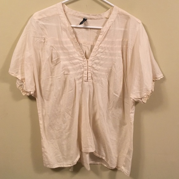 Free People Crepe Blouse