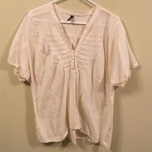 Free People Crepe Blouse