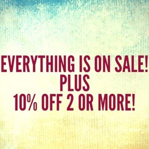 My entire closet is on sale!!!