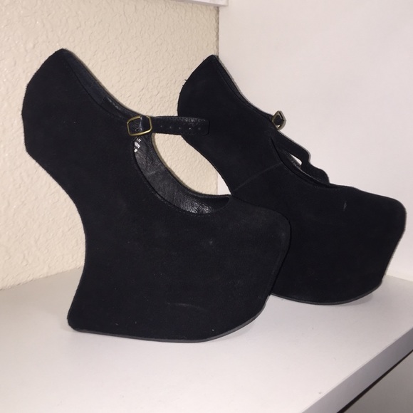 RARE iconic Jeffrey Campbell night walker  Jeffrey Campbell Night Walker Platform