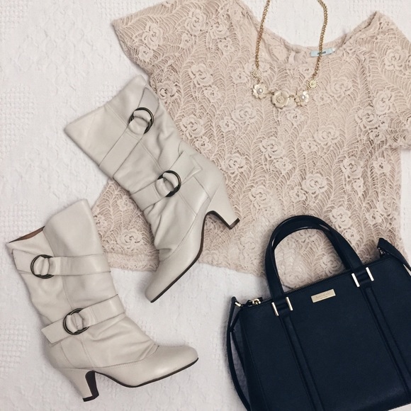 ALDO Heeled Leather Boots