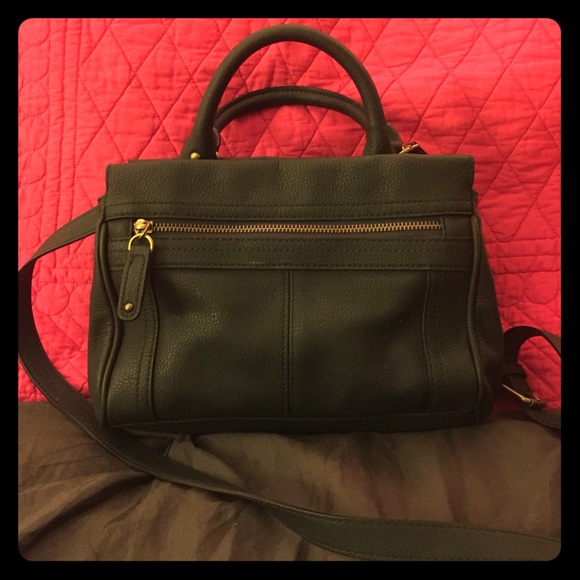 Hunter green Crossbody purse