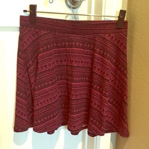 LA Hearts Skater Skirt