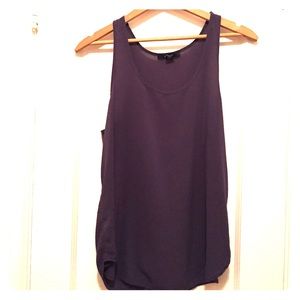 Dark Grey Rayon Tank