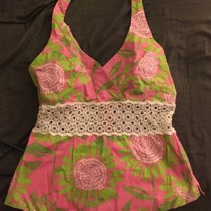 Lilly Pultizer Halter Top