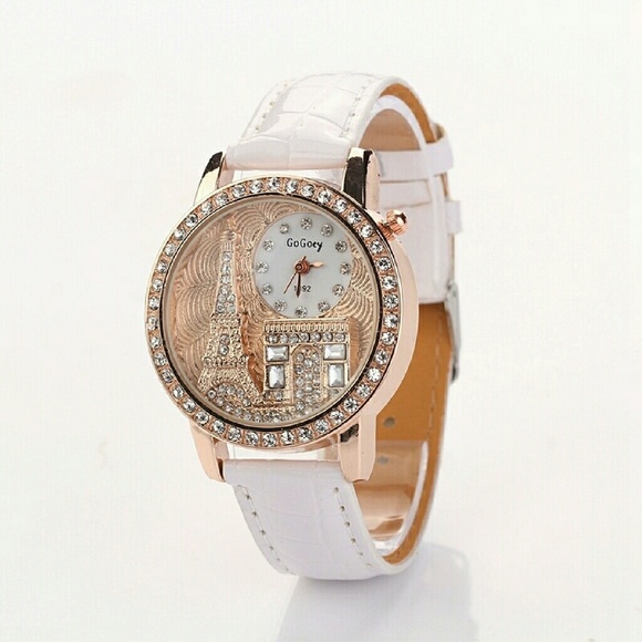 Crystal white watch - Picture 1 of 3