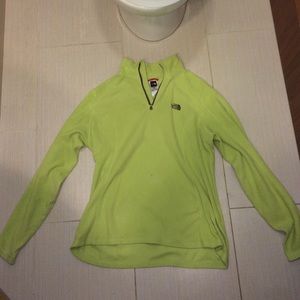 North face half zip fleece