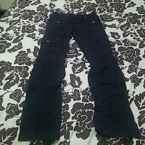 INC navy blue casual pants