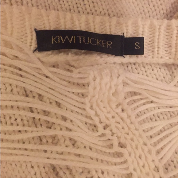 LF cream sweater