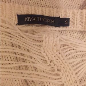 LF cream sweater