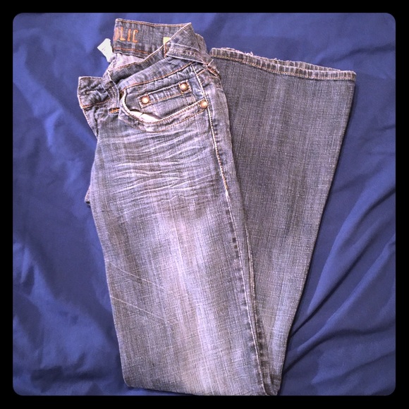 Hydraulic Curvy Lola Light Wash Jeans Sz 1/2 L33"