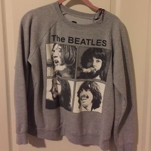 Beatles grey sweatshirt