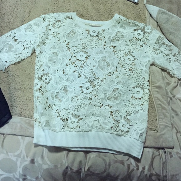 coast cream lace dress