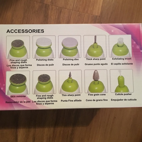 selling a manicure and pedicure set w/ nail dryer - Picture 2 of 4