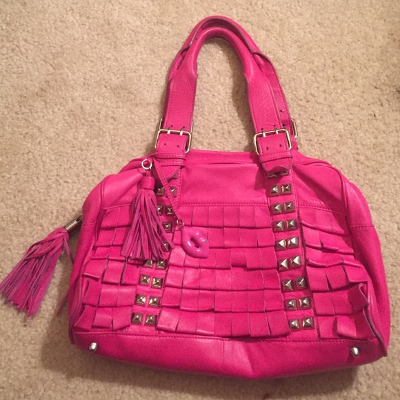Pink Betsy Johnson Purse