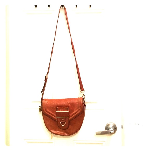 Rebecca Minkoff leather saddle bag