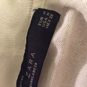 Zara ivory cardigan