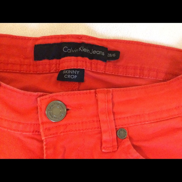 Calvin Klein skinny cropped pants