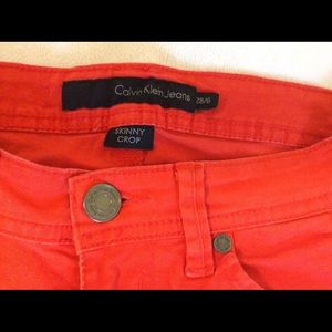 Calvin Klein skinny cropped pants