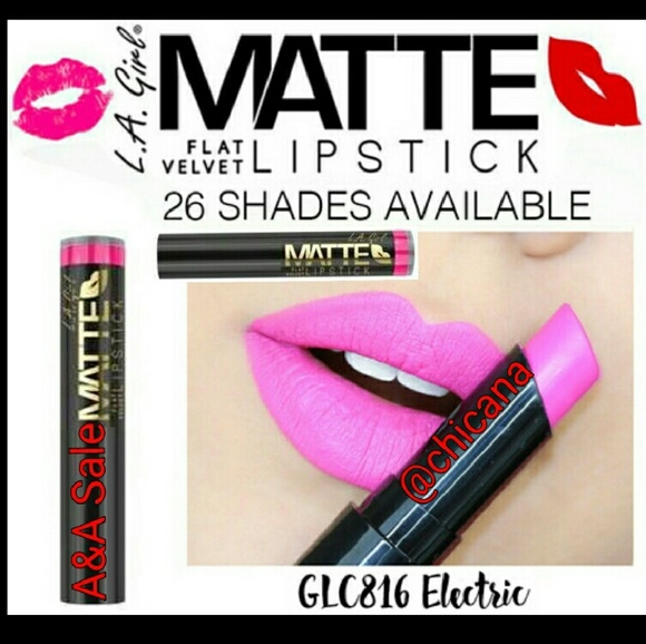 ELECTRIC FLAT VELVET MATTE LIPSTICK