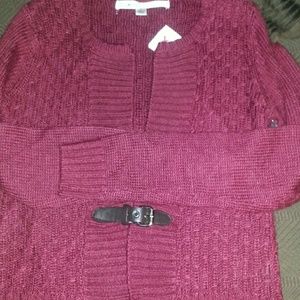 Burgandy Max Studio Sweater