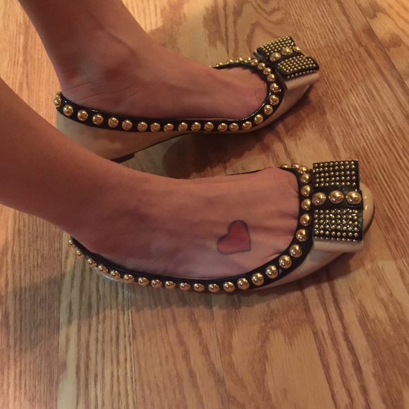 Jeffrey Campbell studded flats