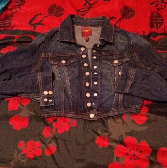 Cute short denim jacket