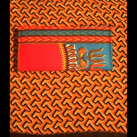 African Print Wallet