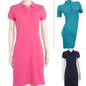 Bundle! 1 Pink Polo, 1 navy Polo & 1 teal LACOSTE