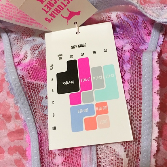 PINK Pastel Marble Panties & Bralette - Picture 3 of 3