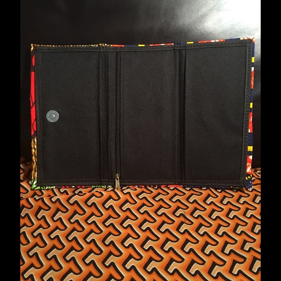 African Print Wallet - Picture 2 of 4