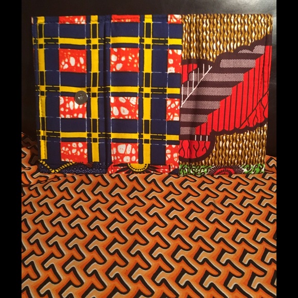 African Print Wallet - Picture 4 of 4