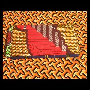African Print Wallet