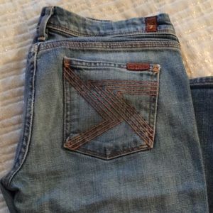 7 for all mankind Bootcut Jeans