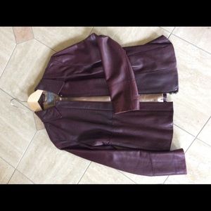 Ann Taylor leather jacket