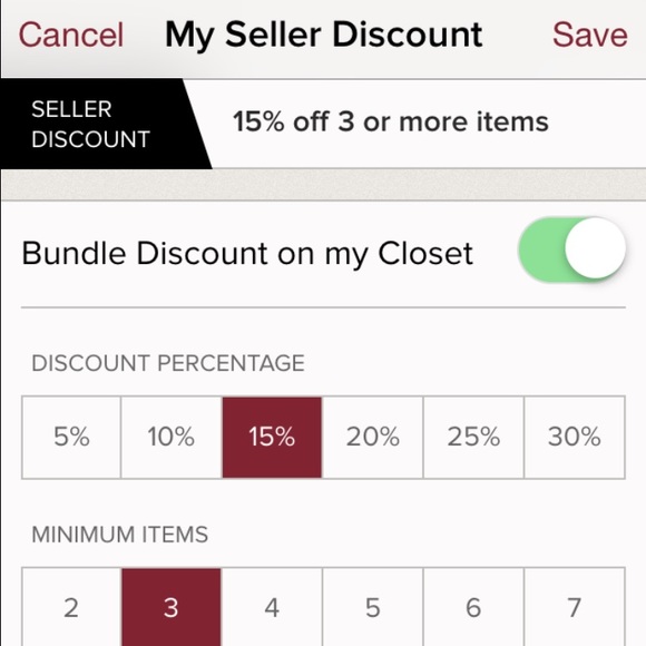 Save 15% when you bundle 3 items or more 😉