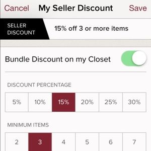 Save 15% when you bundle 3 items or more 😉