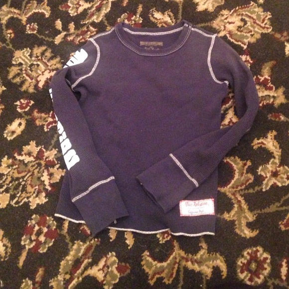 True Religion children's distressed thermal