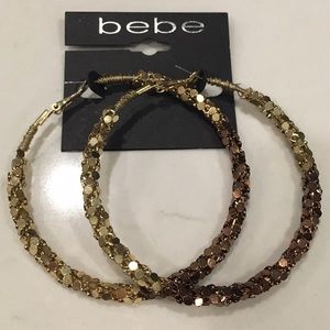 BEBE Hoop Earrings