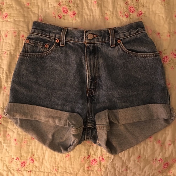 Vintage Levi jean shorts